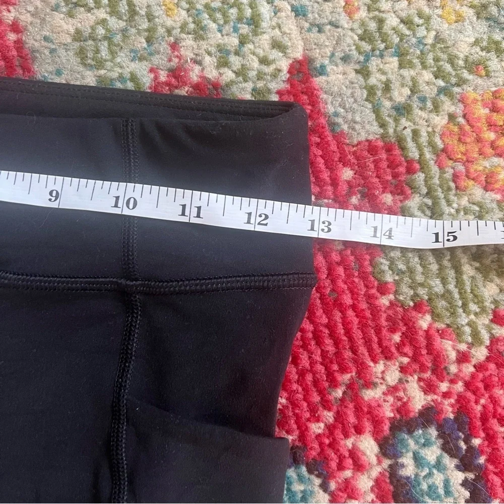 Athleta girls Black Leggings size XL 14